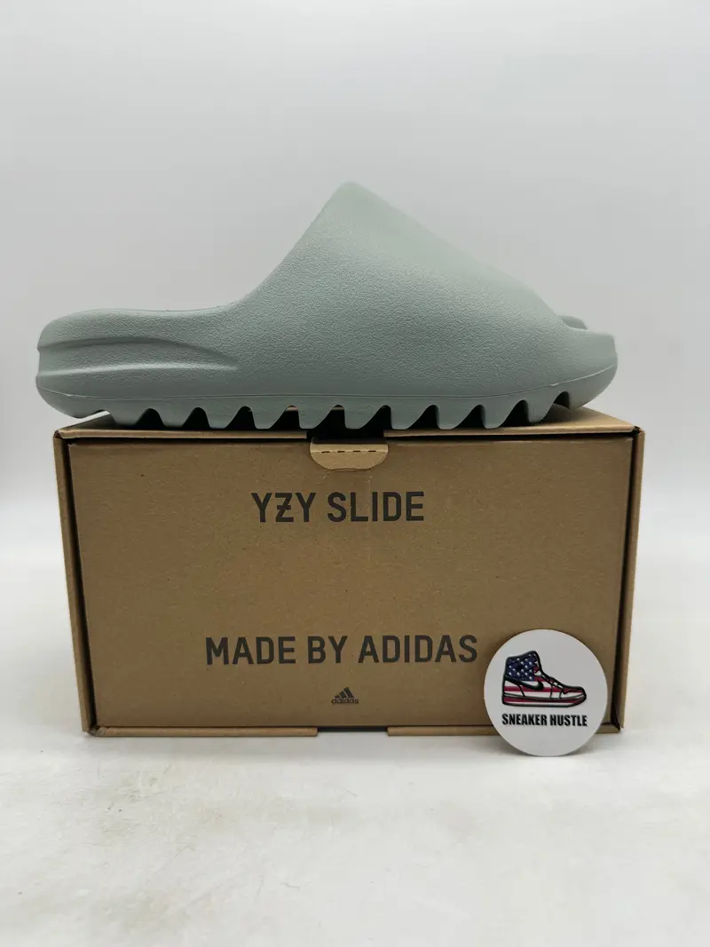 adidas gazelle silver green womens adidas Yeezy Slide Salt – Uphead main image 0