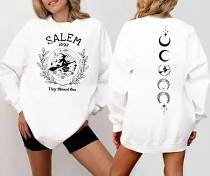 Salem They Missed One Sweatshirt,Halloween Hoodie,Witch Sweatshirt, Salem Witch Shirt, Salem 1692 Shirt, Salem Witch Trials Tee