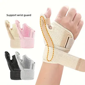 2-Pack Adjustable Thumb Wrist Support Brace - Breathable and Comfortable, Suitable Sports and Daily Warmth - Unisex Design - Multiple Colors Available
