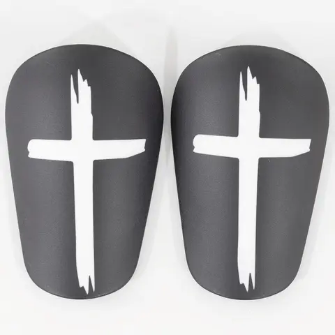 Mini Football Shin Guard, 1 Pair Thickened Football Shin Guard, Football Leg Protector, Sports Protective Gear for Adults, Football Equipment, Football Accessories, Soccer Gear
