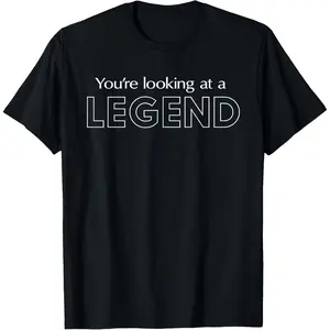 100% cotton Unisex You're looking at a legend t-shirt