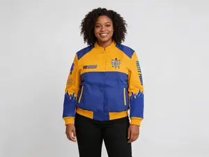 Sigma Gamma Rho Flame Race Jacket | sgrho paraphernalia