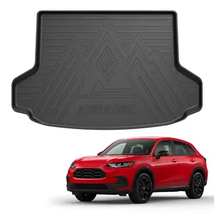 Cargo Mat Compatible with HR-V FWD 2023-2025 Accessories Cargo Mats TPE All Weather Anti-Slip Rear Trunk Mat, Heavy-Duty Cargo Liner for HR-V FWD 2023 2024 2025, Black