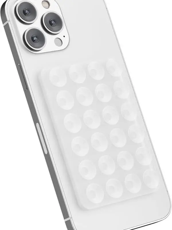 Silicone Suction Phone Case Mount Silicon Adhesive Phone Accessory for Smartphones