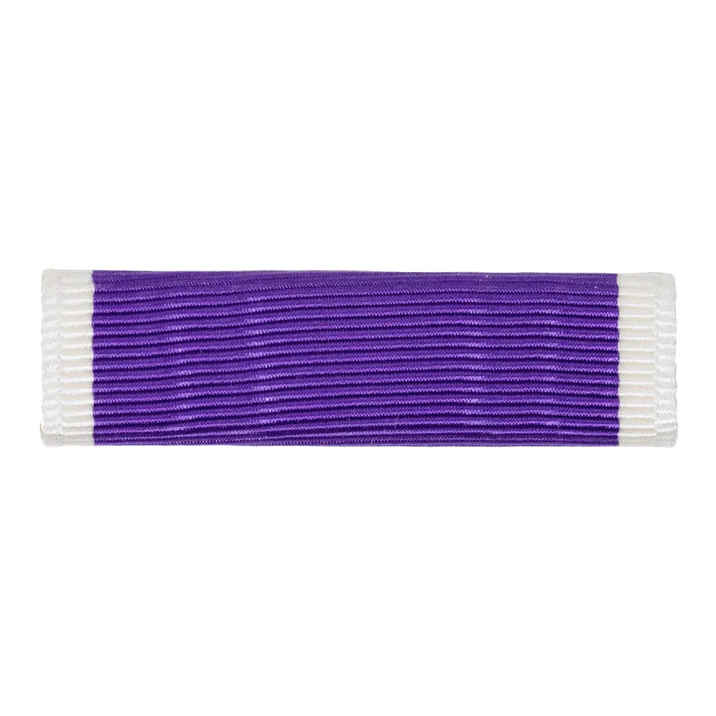 PURPLE HEART RIBBON PURPLE HEART RIBBON