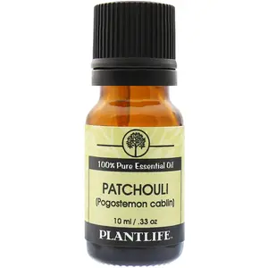 Plantlife Patchouli Essential Oil 10 ml – Earthy, Grounding Aromatherapy for Relaxation, Skin Balance & Stress Relief