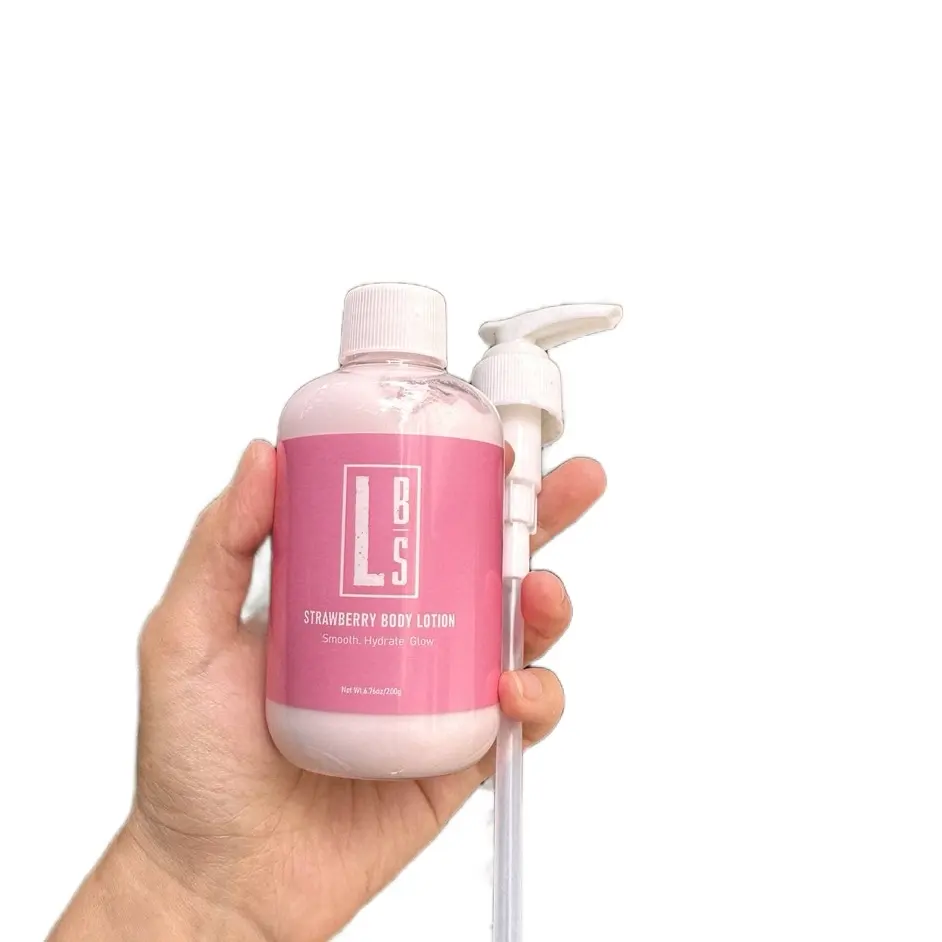 Strawberry Body Lotion for Soft and Smooth Skin - Body Care, Comfort