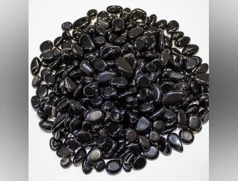 Natural Black Obsidian Tumbled Healing Stones (10-20mm) - Rare Collectible Cultural Stone for Grounding Power, Cleansing Negativity, Enhancing Personal Strength, Promoting Clarity, Enhances Personal Strength