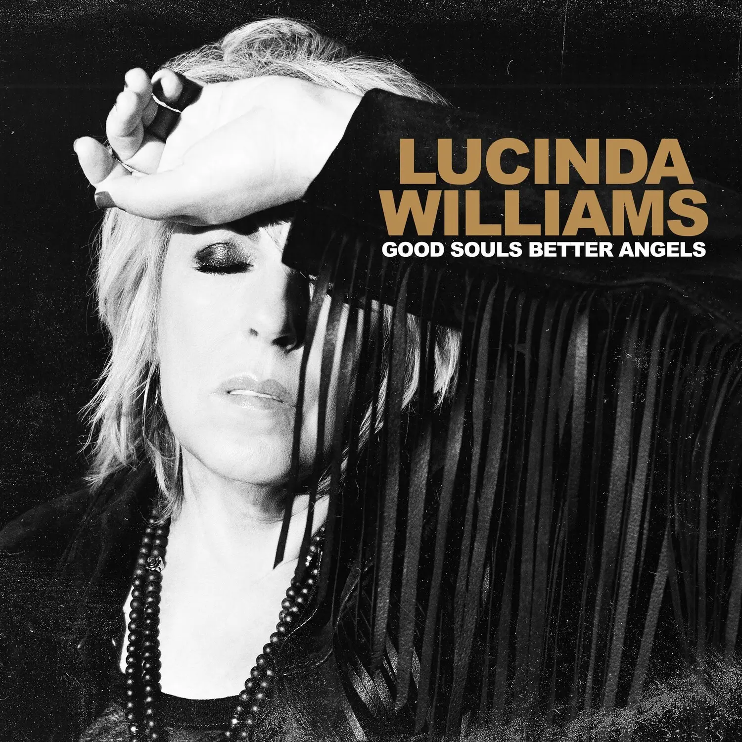 Lucinda Williams - Good Souls Better Angels Autographed Vinyl Records - LP (Long Play) Black Star Signed