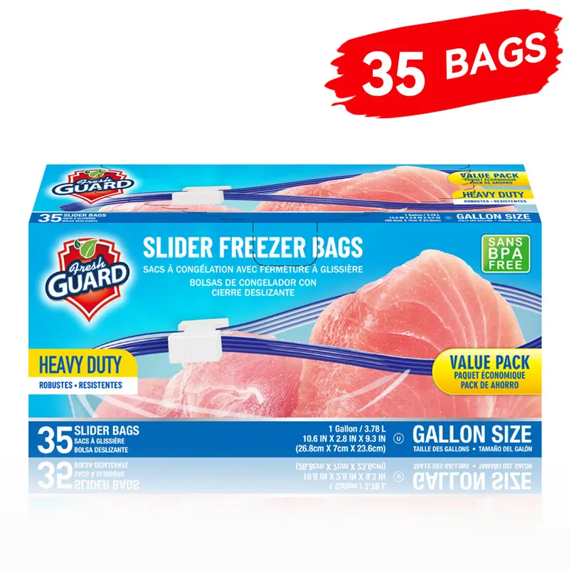 35 Slider Bags (1 Gal)-Storage Bags