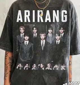 Arirang Shirt, Vintage Bangtan World Tour 2026 Fan Tee T-Shirt, Gift For Women and Man Unisex T-Shirt,Gift for her Tee Halloween Party T-shirt Unisex Tee, Streetwear Soccer Tee.