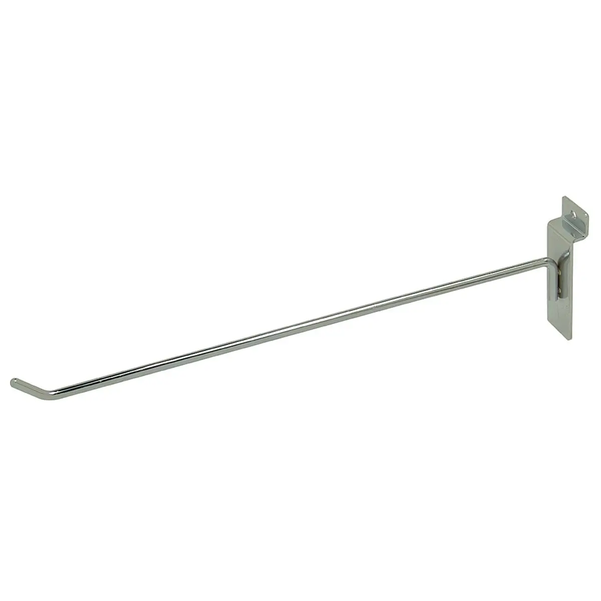 Econoco XTW-H12 12 in. Chrome Thin Line Metal Vertical Punching Hook - Hangable Sports Hanger for Boxing, Martial Arts Equipment
