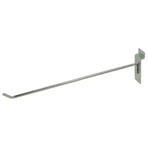 Econoco XTW-H12 12 in. Chrome Thin Line Hook, Vertical Punching Hangers for Boxing & Martial Arts Equipment