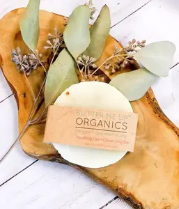 Gentle Healing Organic Face Wash / Organic Facial Cleanser / Castile Soap