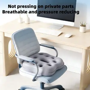 Hollow Design Seat Cushion - Breathable Support for Long Hours Sitting