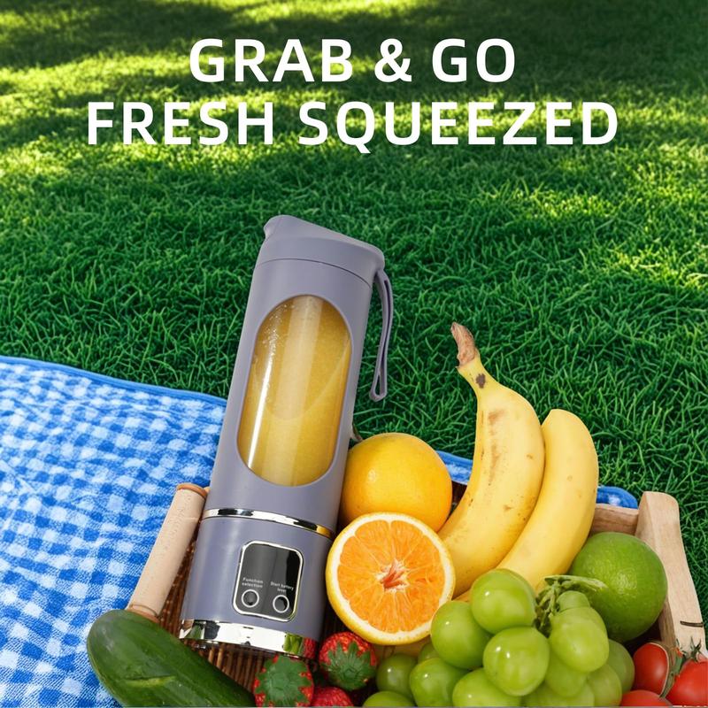 Mini Juicer Blender-2-in-1 lce Crusher & SmoothieMaker,Perfect for Liquid Diets, Fresh Juice, Shakes,Elite Cuisine , Electric Citrus Juice,Christmas gift digital multimode juicer blender