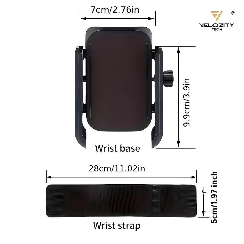 2pcs Adjustable Phone Wrist Armband Holder - 360° Rotatable, Quick Release Sports Mount Strap for Running, Gym - Universal Hands-Free Workout Gear, Workout Equipment for Sports Enthusiasts with Easy Adjustments