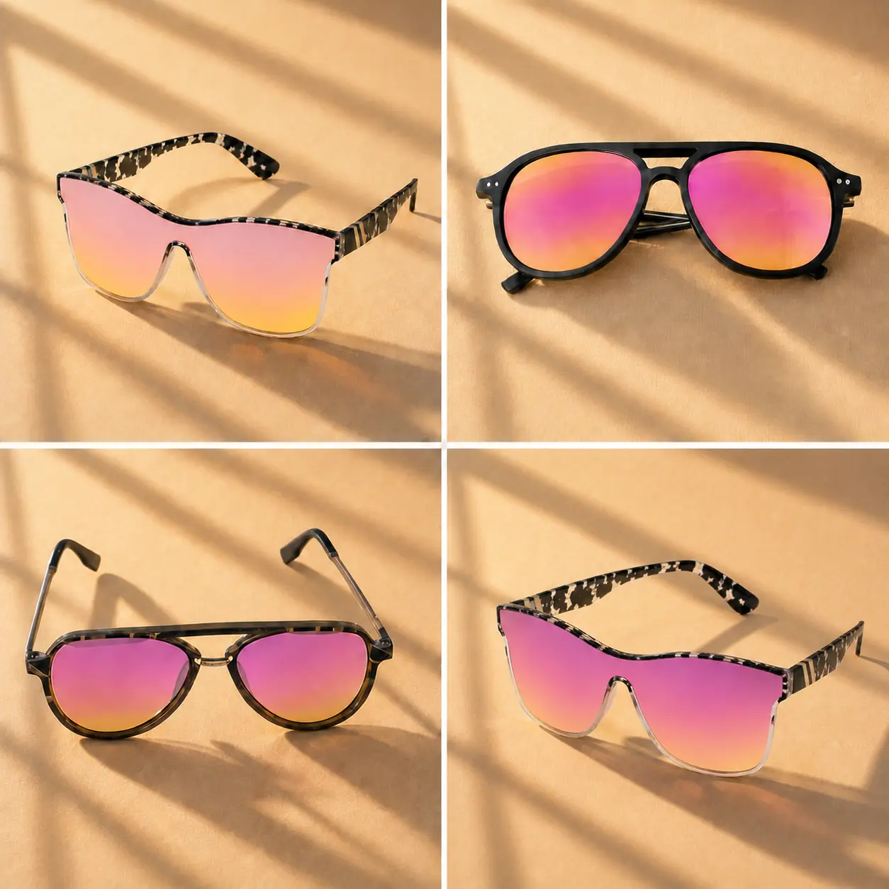 Multi Coated Lenses Stylish Women’s Sunglasses