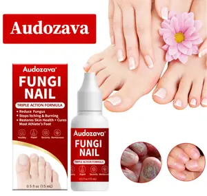 Fungi Nail Treatment Liquid, Anti-Fungal Solution for Toenail & Fingernail, Repair Damaged Discolored Thick Nails