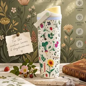 Owala FreeSip Collection Water Bottles – Cowgirl, Weekender, Wild At Heart, Garden Party & Ribbon Toile Owala