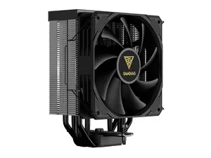 Gamdias Boreas M2-51D CPU Air Cooler with Digital Display, 5 Copper Heat Pipes, 120mm Hydraulic Bearing PWM Fan, Support LGA 1700/1151/1150/1155/1156/1200/2011/2066/AM5/AM4