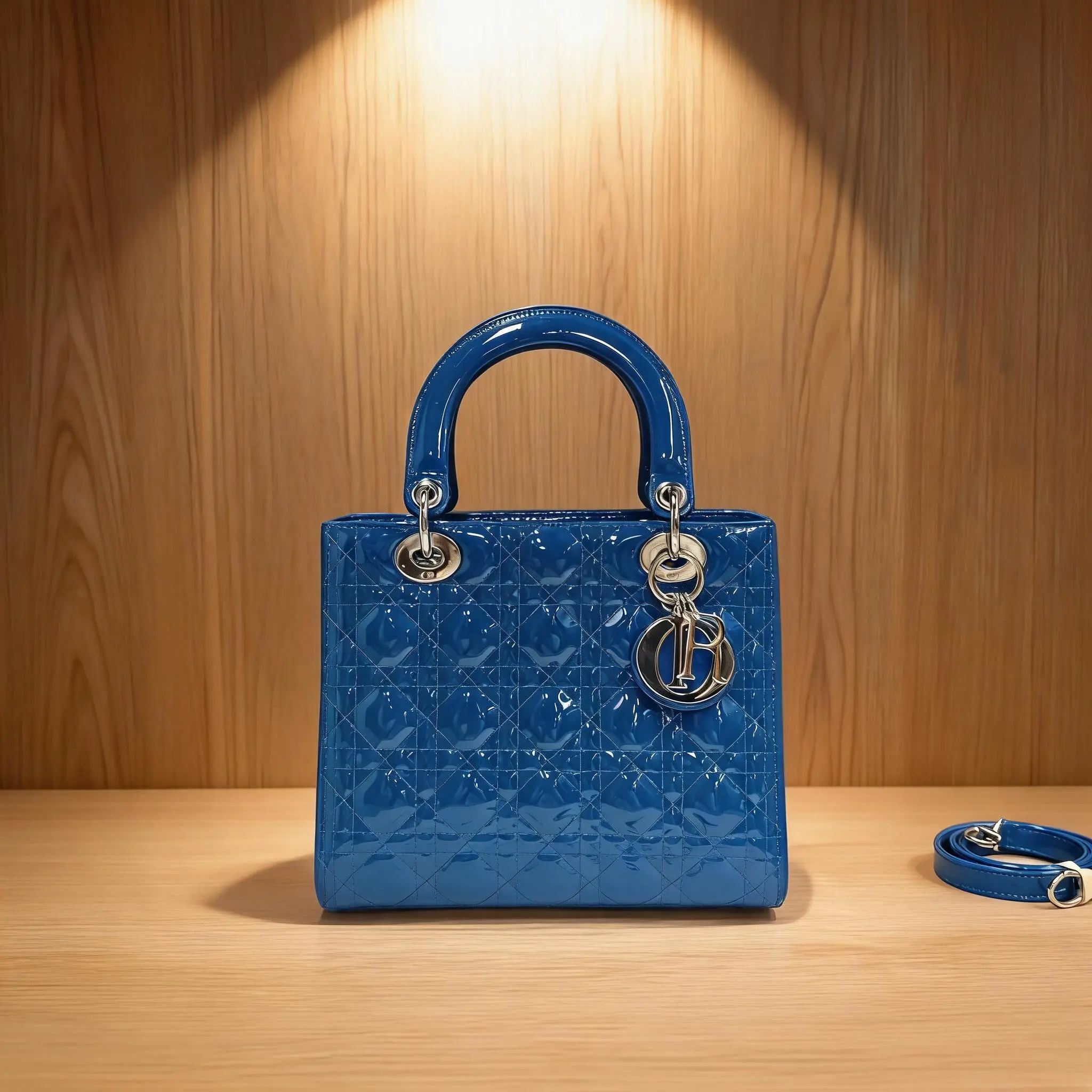 Pre-owned Dior Patent Shoulder Bag C0723443014