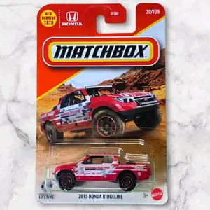 Matchbox 2015 Honda Ridgeline Red Honda Racing 20/125 New 2026 Release