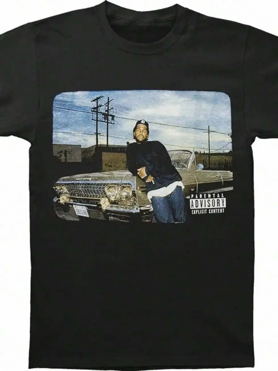 Ice Cube Mens Impala T-Shirt Black