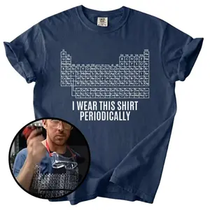 Dr Gracee Wear This Shirt Periodically T-Shirt, Funny Periodic Table Science Tee, Amaze! Amaze! - Chemistry Teacher Gift, Jazz Hands