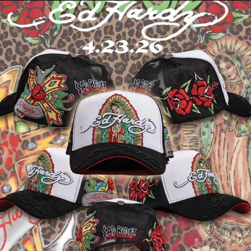 Virgin ED Hardy X Sad Boys Hats With Box