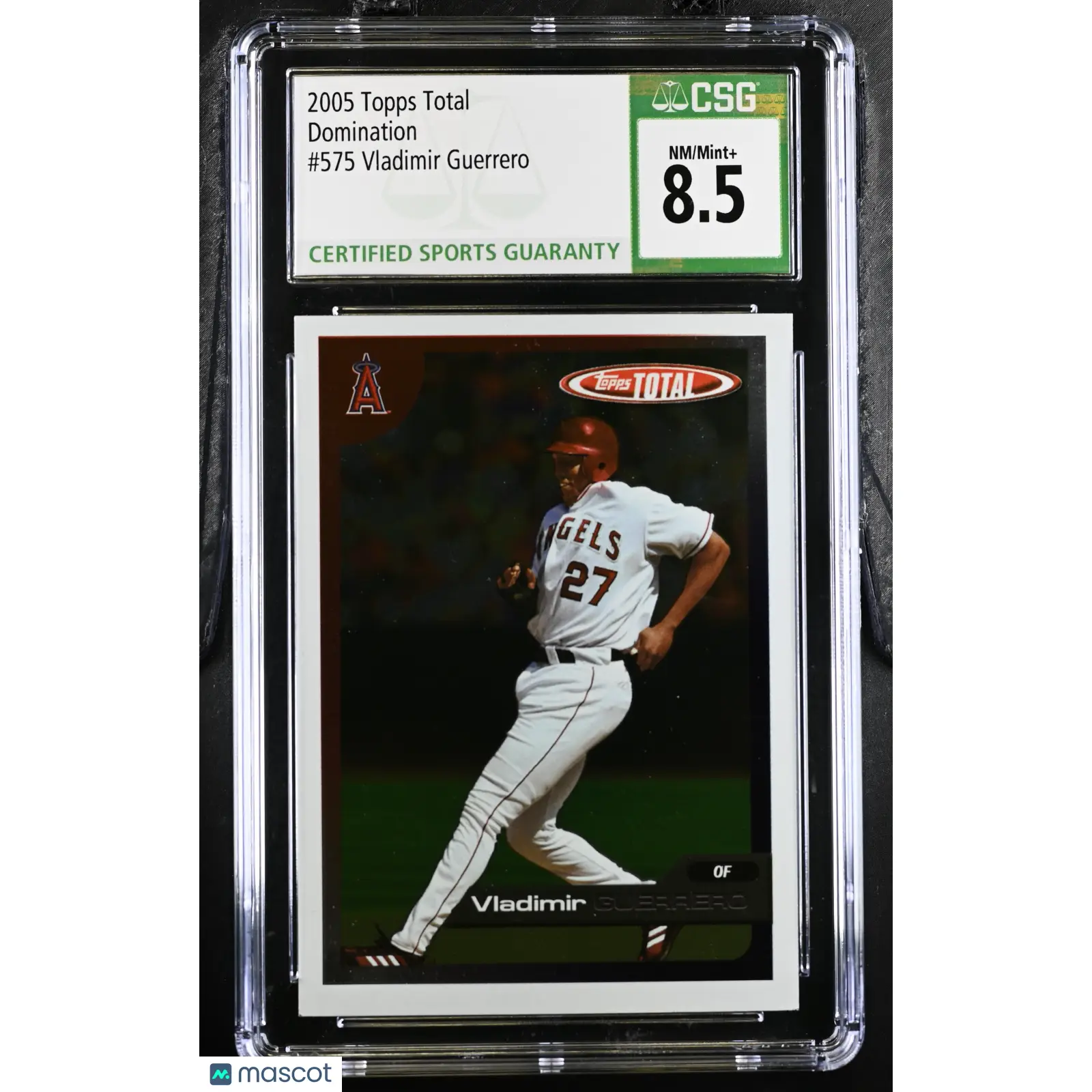 Vladimir Guerrero CGC 2005 Total #575 Baseball 8.5