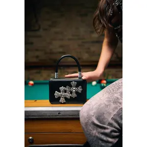 EVERYTHING CHROME PATCH PURSE