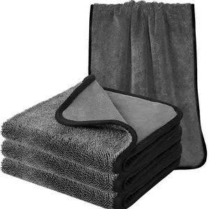 Shiny Wipe Towels Bathroom Cleaning Cloth Set, 3-Piece Super Absorbent Microfiber Bath Towel, Easy Clean Windows Car Home Toilet Essentials