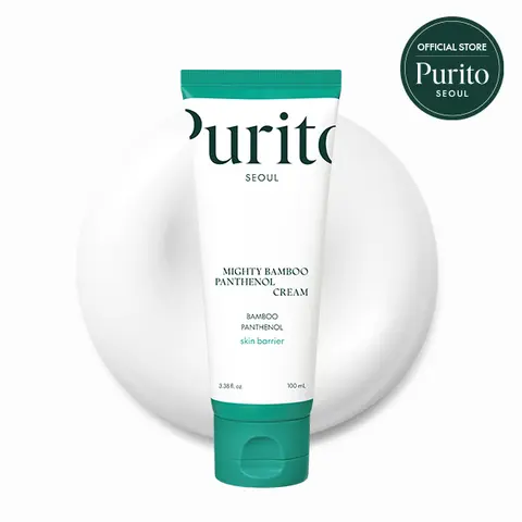 [Purito Official] Mighty Bamboo Panthenol Cream I Panthenol 10% Cream for Sensitive Skin I Korean Skincare