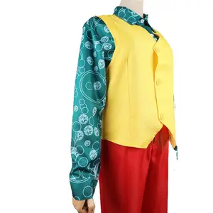 Joker Costume Adults Suitable for Halloween Party Carnival Stage Performance Clown Cosplay Costume