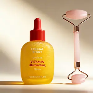 (Free Gift: Facial Massage Stick) EQQUALBERRY Vitamin Brightening Serum 30ml | 4% Niacinamide & Vitamin C Formula for Even, Radiant Complexion
