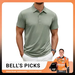 COOFANDY Men's Polo Shirt Golf Dry Fit Performance Short Sleeve Moisture Wicking Athletic Polo Collared Tennis T-Shirt