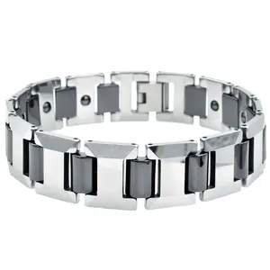 Mens I-Link Tungsten Bracelet