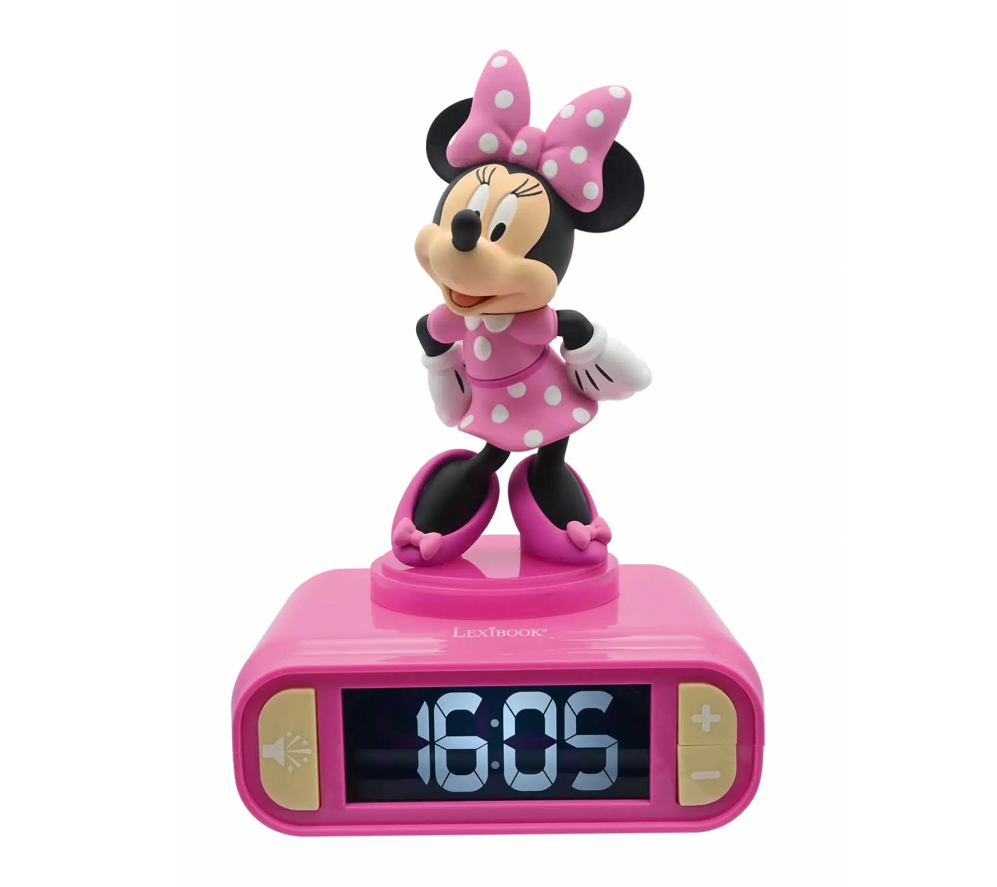 Lexibook Minnie 3D Digital Alarm Clock with Sounds Lexibook Minnie 3D Digital Alarm Clock with Sounds