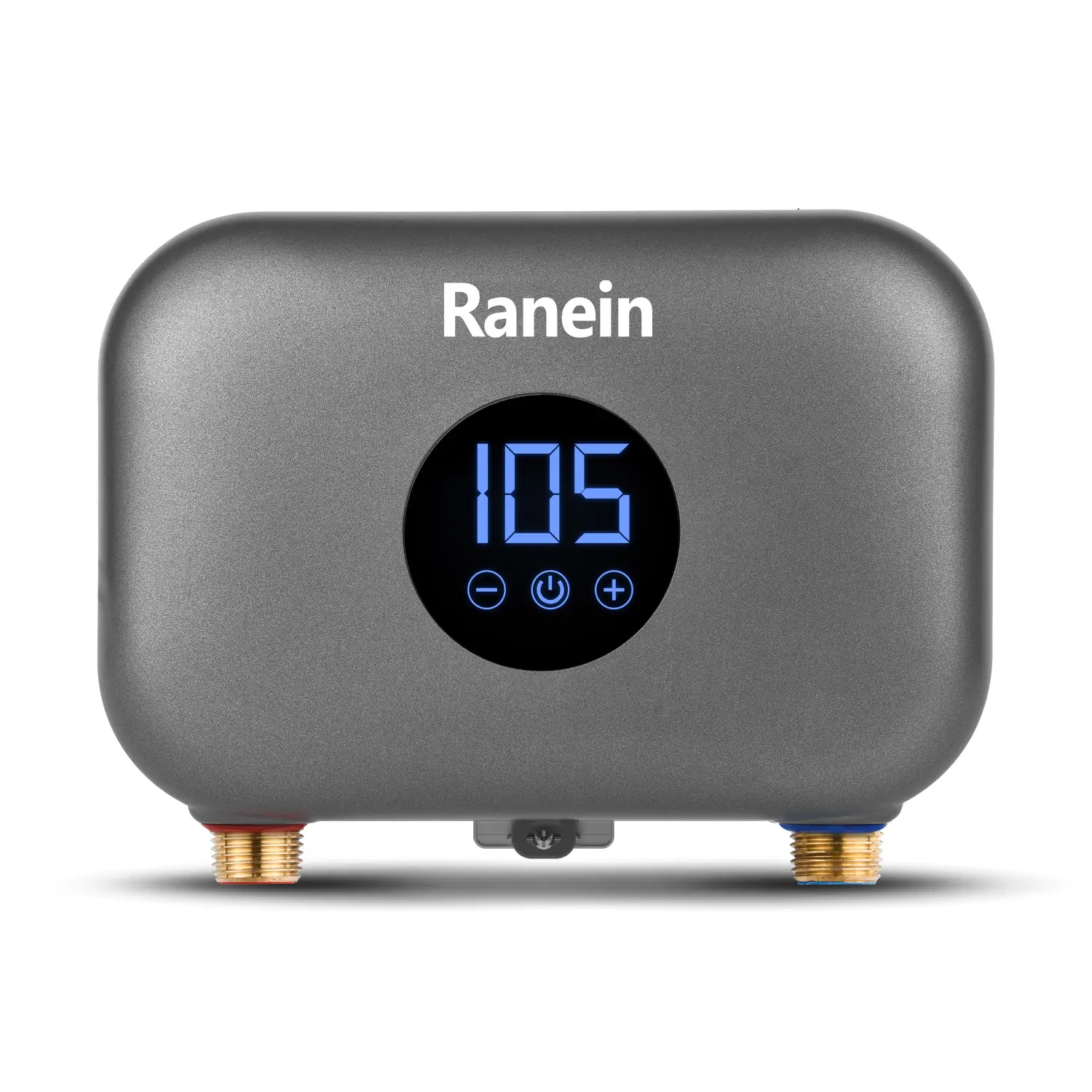 Ranein Electric Tankless Water Heater 4.5 kW Point-of-Use Instant Water Heater for Bar, Hair Salon, Touch, CSA Certification with LED Digital Display