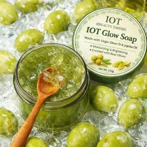 IOT Glow Soap – Hydrating Cleansing Soap with olive oil,Jojoba Oil | 250g