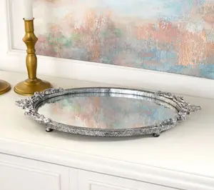 Home Reflections Mirror Frame Decorative Tray Home Reflections Mirror Frame Decorative Tray