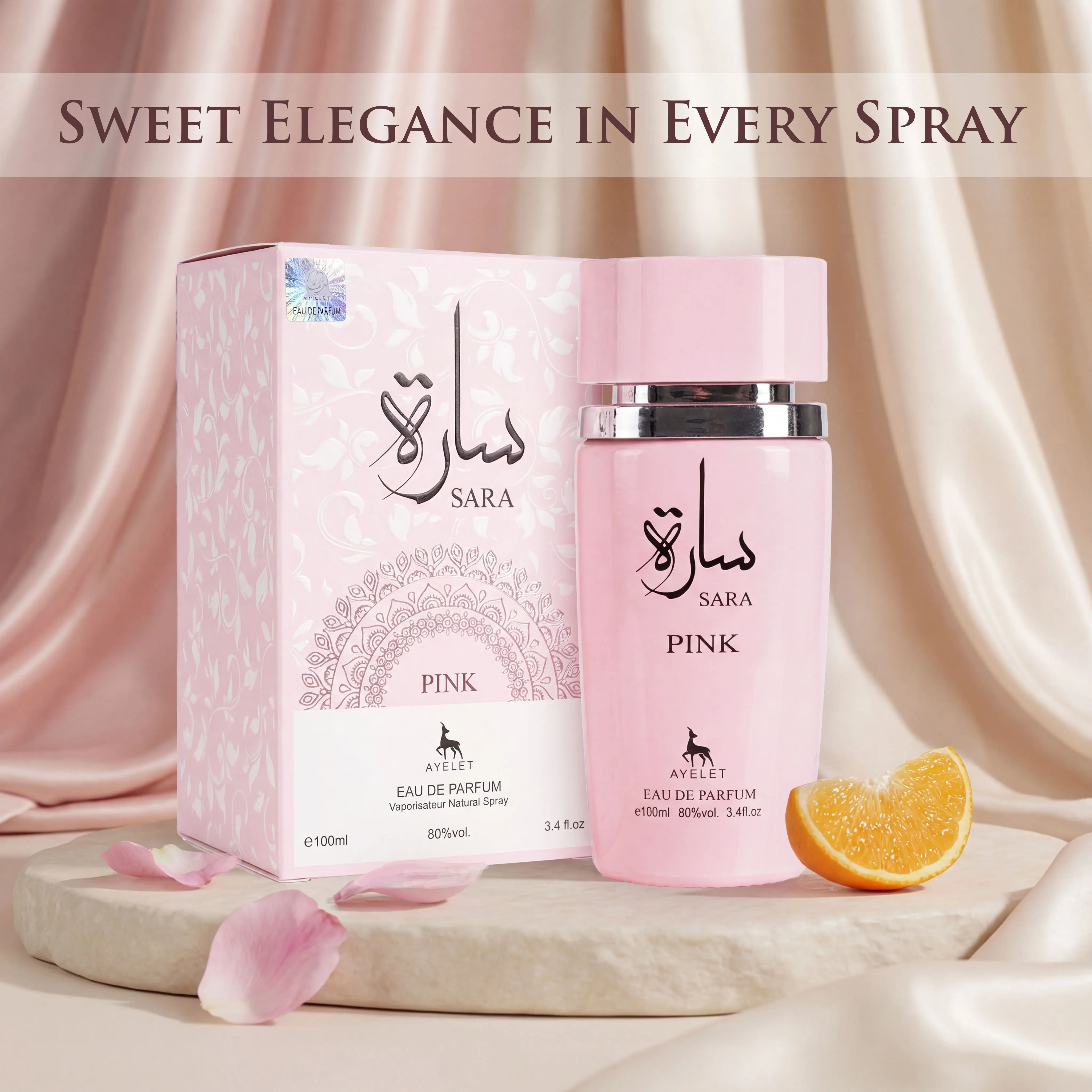 Secret Plus Ayelet SARA PINK Eau de Parfum 100ml Sweet Fruity