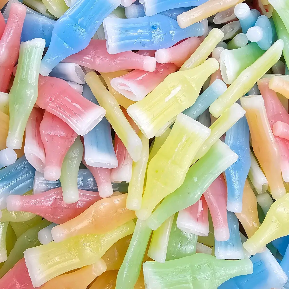 Nik-L-Nips Vintage Wax Bottle Candy Drinks Filled with Flavored Syrups (Cherry, Orange Lemon, Blue Raspberry, and Green Apple Flavors) tiktok viral ca