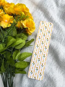 Sunflower Stripes Bookmark