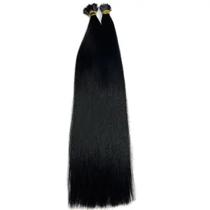 22 inch Black i tip extensions black