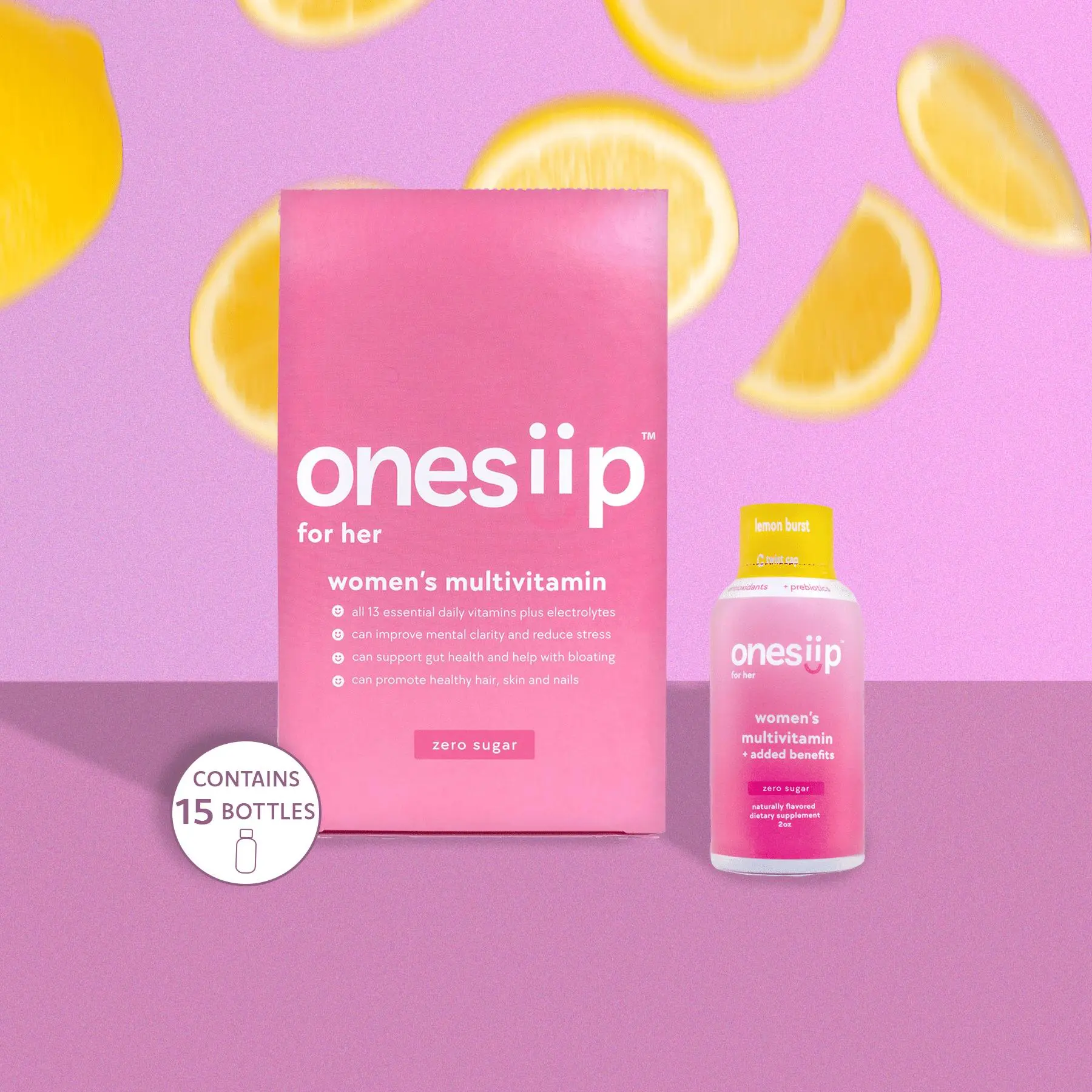 OneSiip™ Multi-Vitamin Single Shot for a Healthier Lifestyle