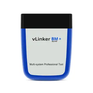 Vgate vLinker BM+ Bluetooth OBD2 Scanner, BimmerCode Compatible BMW Coding Tool, Check Engine & Clear Fault Codes Diagnostic Adapter for E/F/G/R Series All BMW 1996+, No Subscription Fee, Works with iOS & Android, Perfect Gift for BMW Enthusiast Dads