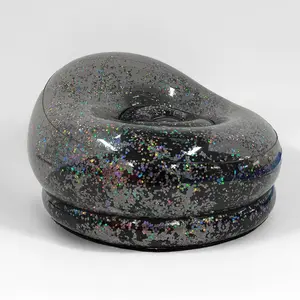 Celestial Garden Blow Up Chair Black/Silver