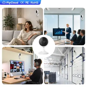 Flycloud 7023MP Wireless WiFi IP Camera  Home Security Camera , Night Vision, TF/Cloud Storage, Dual Audio